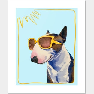 Cool Beans Bull Terrier Posters and Art